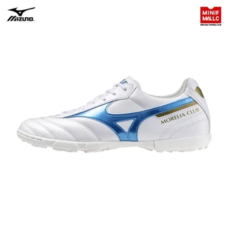 รองเท้าฟุตบอล Mizuno รุ่น Morelia II CLUB AS รองเท้าร้อยปุ่ม หนังสังเคราะห์นุ่ม ชุดพื้นเหมาะสำหรับหญ้าเทียม