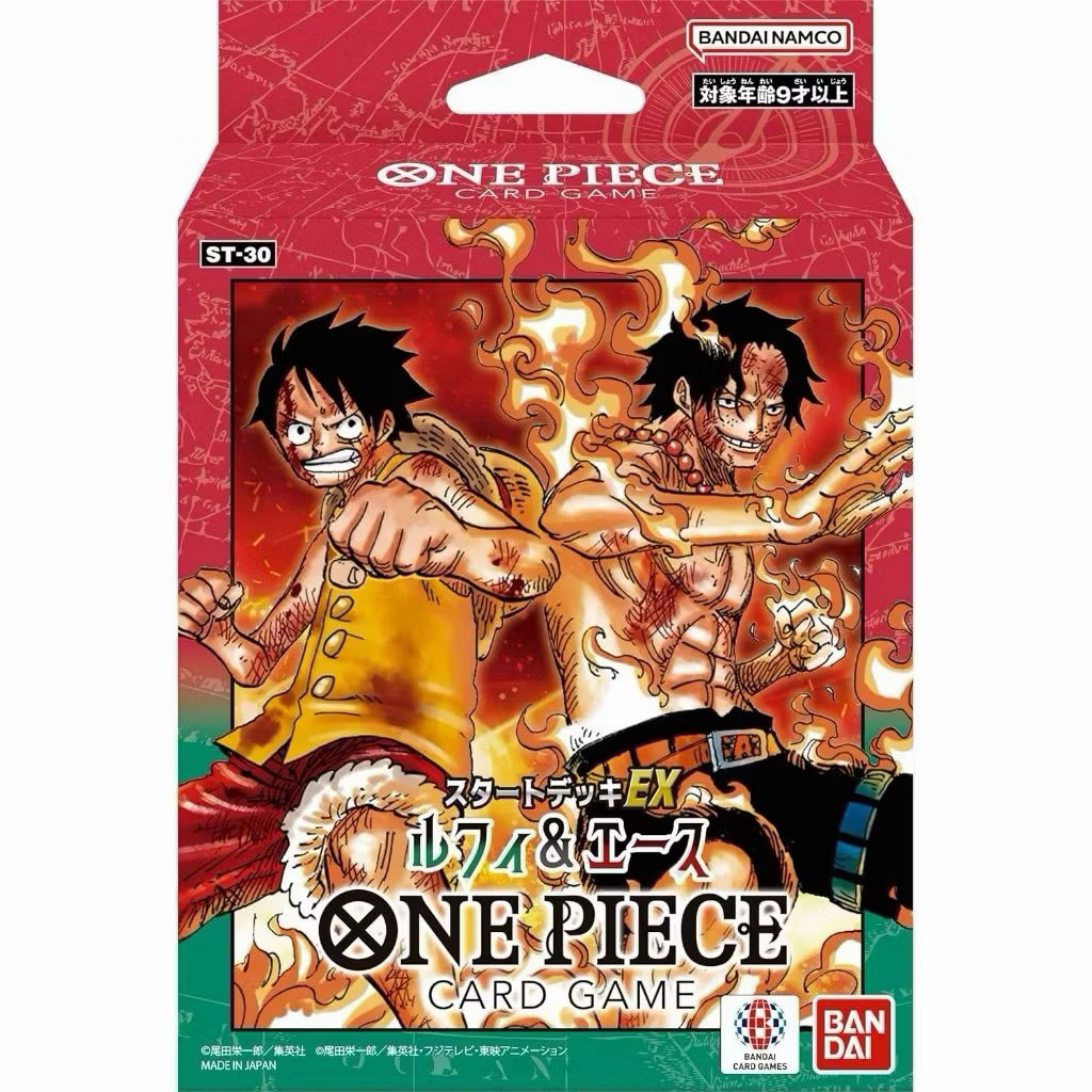 พร้อมส่งจากไทย 🔥ST30 ONE PIECE Card Game Starter Deck EX Luffy & Ace ST-30  Bandai Official TCG Japan