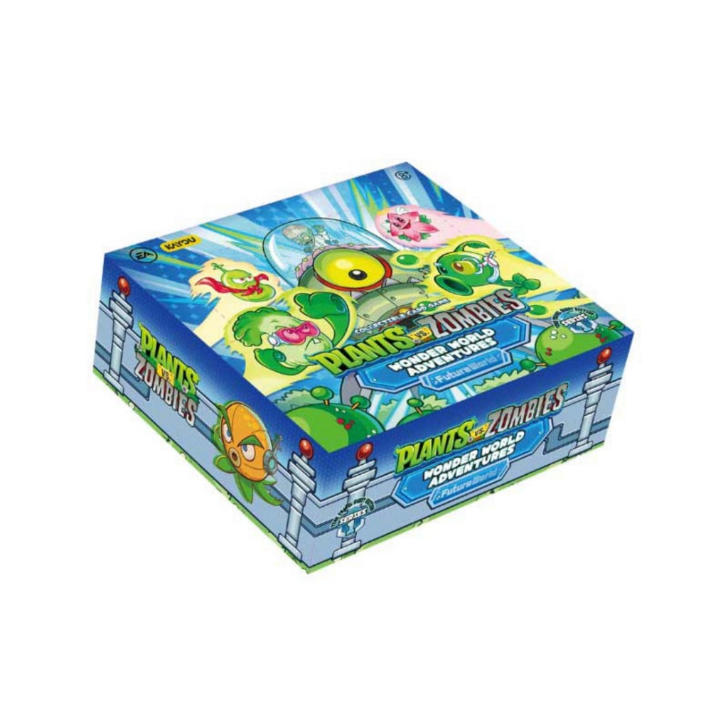 Kayou การ์ดสะสม แพล็นส์ วีเอส ซอมบี้ (Plants Vs. Zombies-Wonder World) ยกกล่อง 30 ซอง
