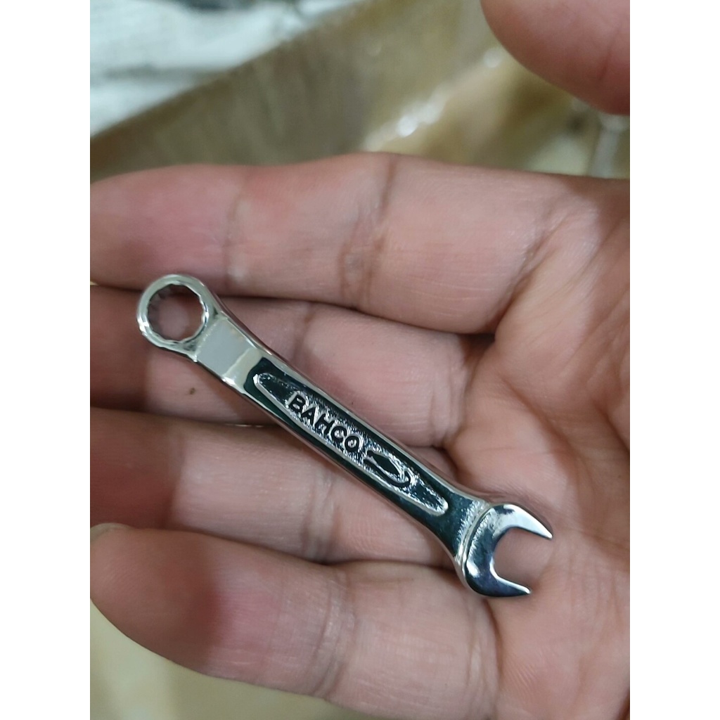 BAHCO ประแจแหวนข้างปากตายมินิ 6mm งานยุโรปสเปนสุดหายาก ขันในที่แคบได้อย่างสะดวก เครื่องมือช่าง ประแจจิ๋วพกพา 🇪🇸
