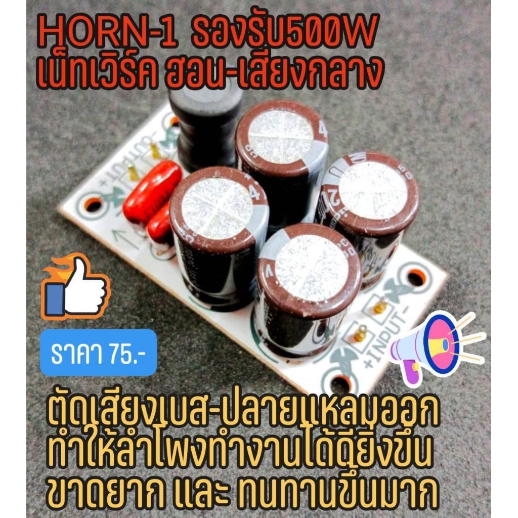 เนตเวิร์คเสียงกลาง-ฮอน ใส่แล้วเสียงชัดขึ้นดอกขาดยาก