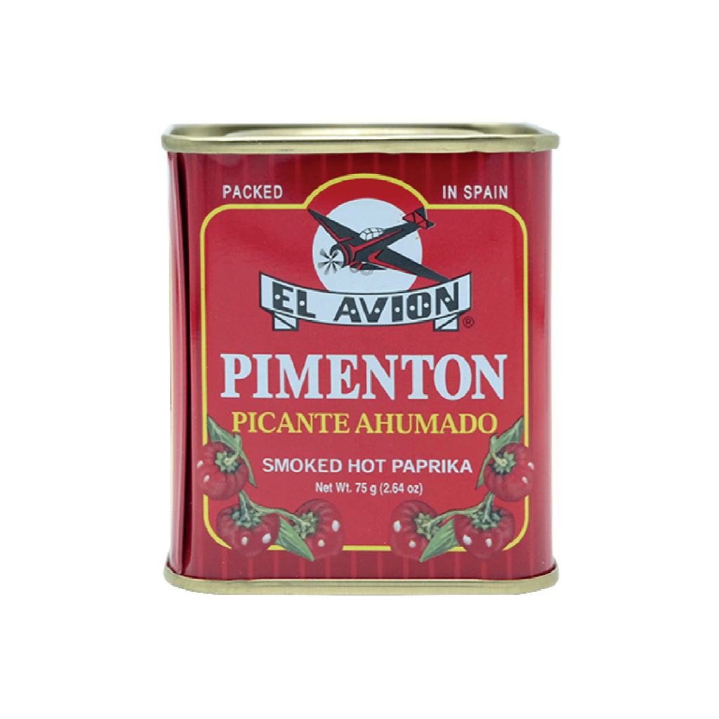 EL AVION Smoked Hot Paprika 75g. พริกปาปริก้ารมควันรสเผ็ด สไตล์สเปน
