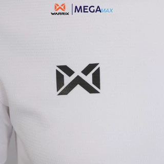 เสื้อกีฬา WARRIX 231FBACL04 คอเย็บปกเสริม ผ้าลาย แขนสั้น สีล้วน