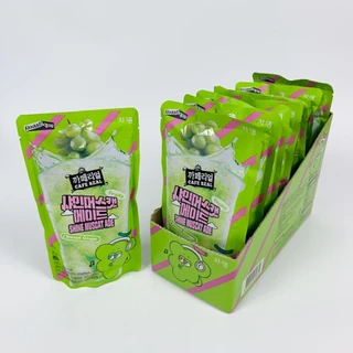 น้ำซองเกาหลี 1 กล่อง 10 ซอง กาแฟเกาหลี น้ำผลไม้ซองเกาหลี Fruit ADE น้ำถุงเกาหลี JARDIN cafe real