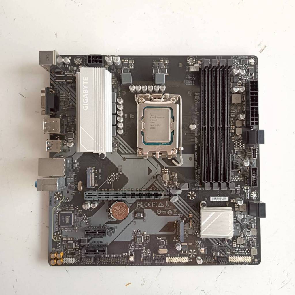 CPU  Core i5  14400 + M/B  GIGABYTE  B760M  D3HP  DDR5  (1700)