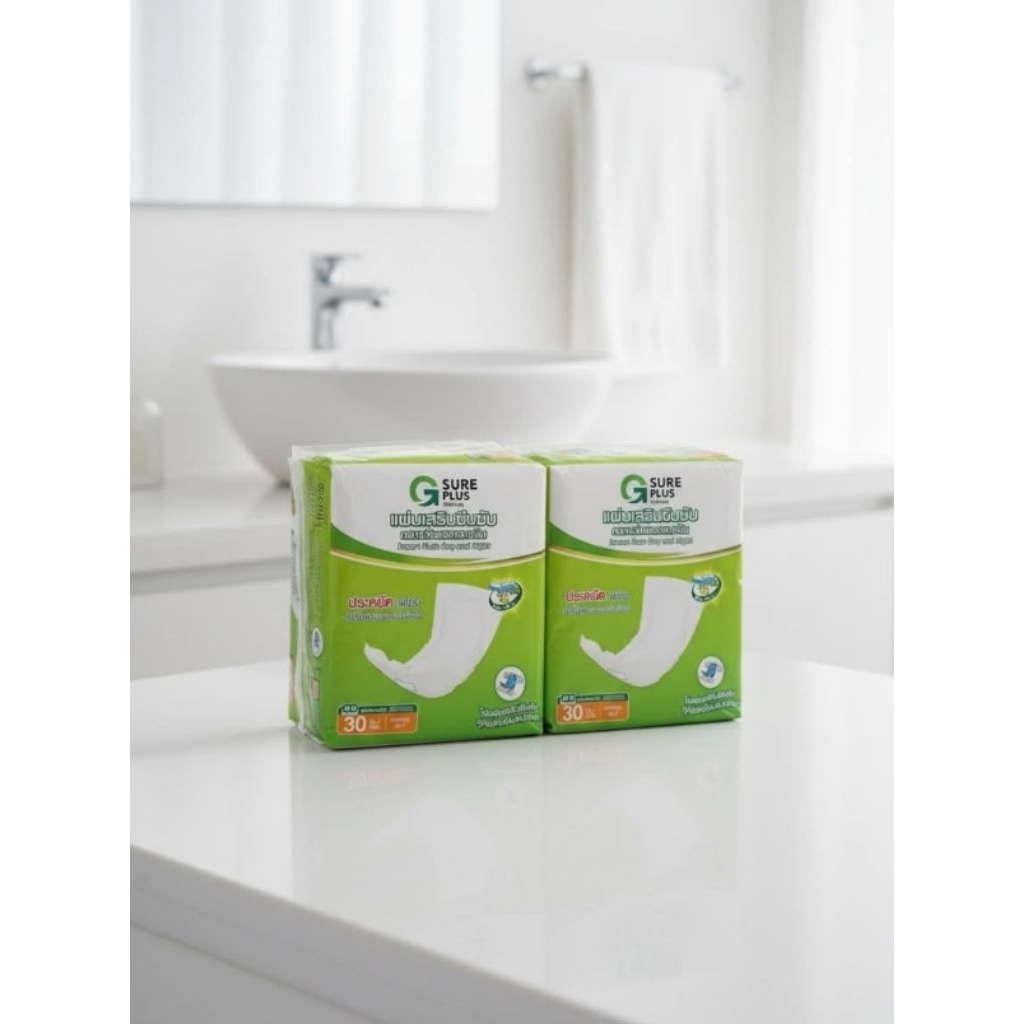 G Sure Plus (จี ชัวร์ พลัส) แผ่นเสริมซึมซับผู้ใหญ่