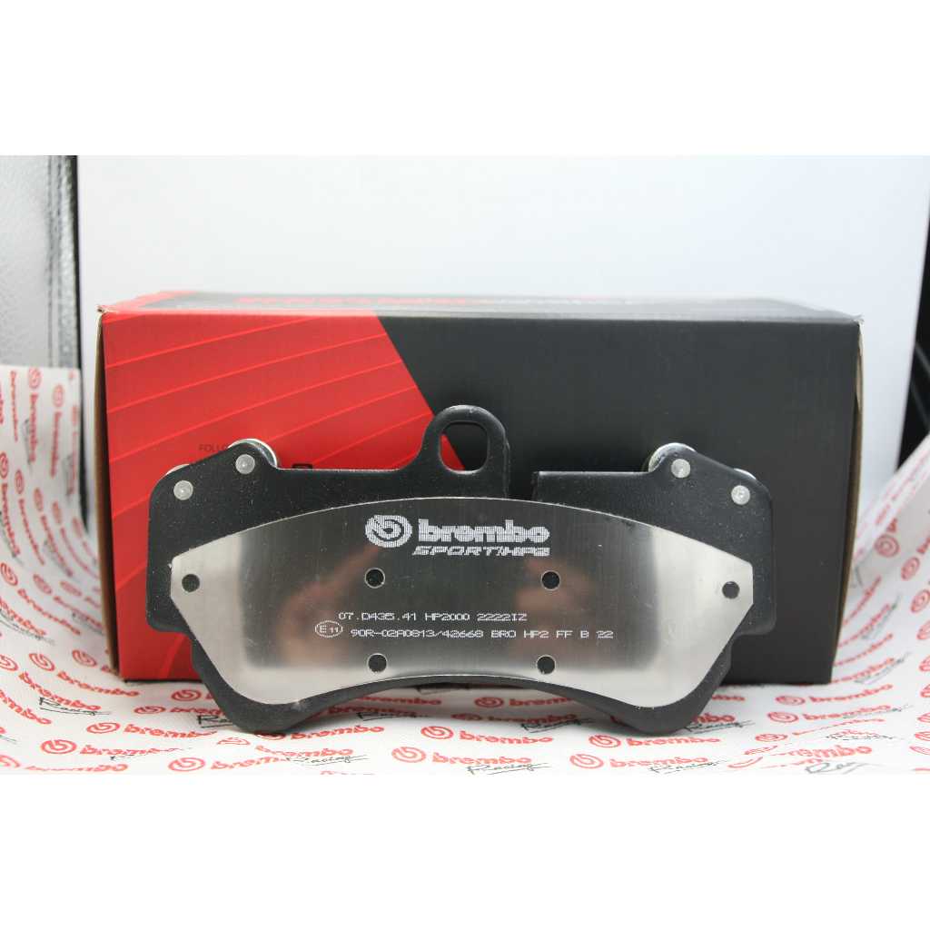 Brembo Racing HP2 Brake Pad / Brembo 17z Made in Italy