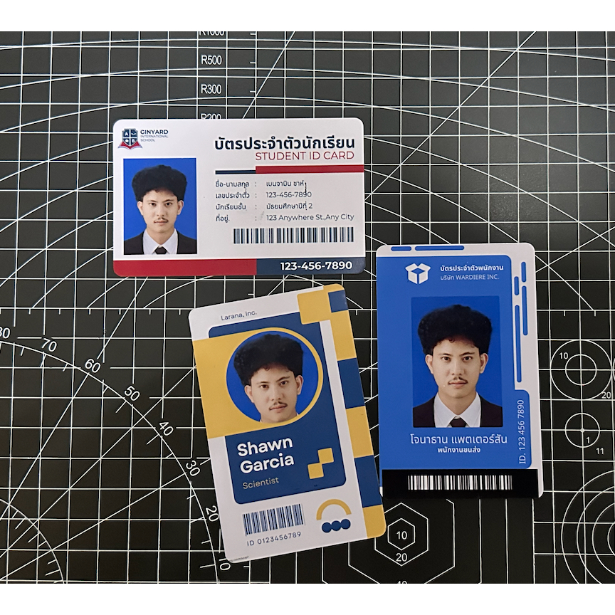 💓 มีส่งด่วน 💓 ไม่มีขั้นต่ำ รับทำบัตร PVC พิมพ์บัตรพลาสติก ไม่มีขั้นต่ำ ไม่รับออกแบบ