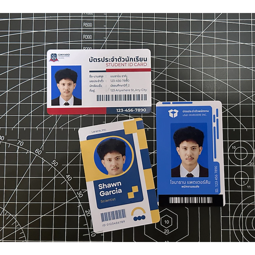 💓 มีส่งด่วน 💓 ไม่มีขั้นต่ำ รับทำบัตร PVC พิมพ์บัตรพลาสติก ไม่มีขั้นต่ำ ไม่รับออกแบบ