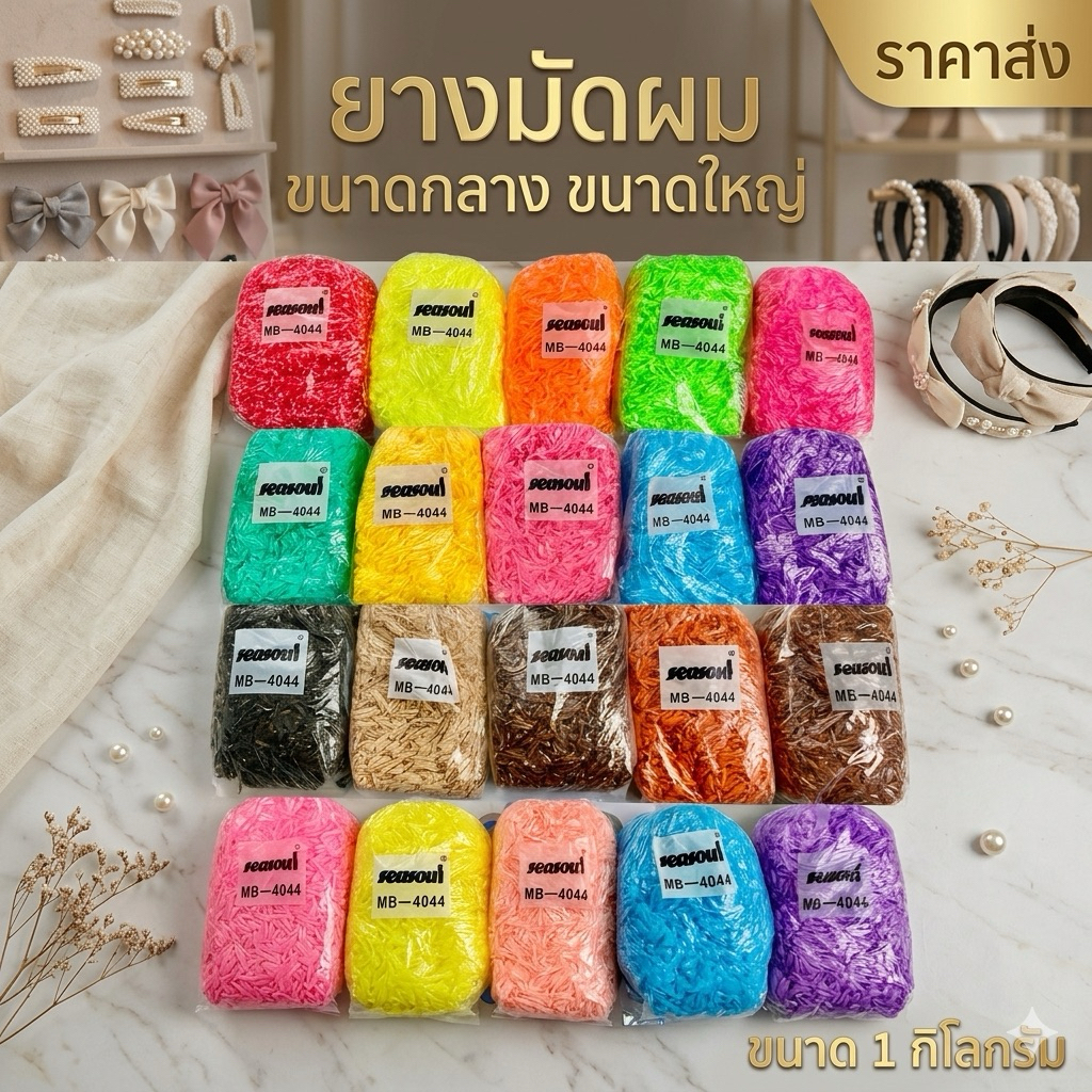 🌷ยาง 1 กิโล🌷 ยางสีเส้นใหญ่ ขนาด 1 กิโลกรัม A0303