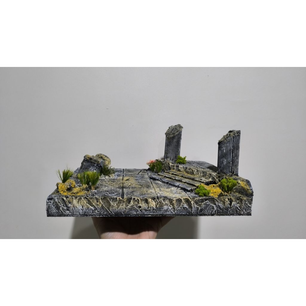 Diorama ฐาน ฉากโมเดลปราสาทหินสำหรับ Arttoyและโมเดลอื่นๆVol.2