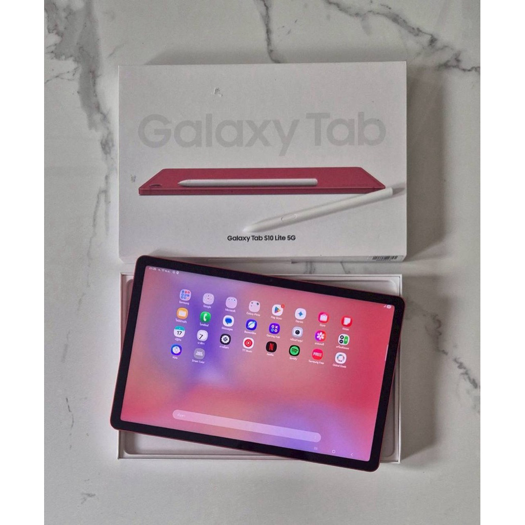 Samsung Galaxy Tab S10 Lite 5G หน้าจอ 10.9" (6/128GB) ของแท้ ศูนย์ไทย  มีประกัน สี Coralred