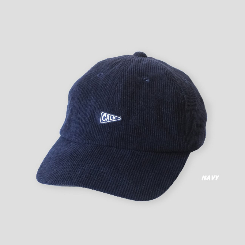 Calm Corduroy Basic Cap | Winter Fall 2022 หมวกลูกฟูก คราม แคมป์ ราคา ถูกที่สุด ดีลบีเคเค แกลเลอรีภาพที่ 5