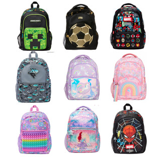กระเป๋าเป้ Backpack สะพายหลัง ขนาด 16 นิ้ว กระเป๋าเด็ก สำหรับเด็กวัยประถม 42 cm x 14 cm x 30 cm ใส่ A4 และ Ipad ได้