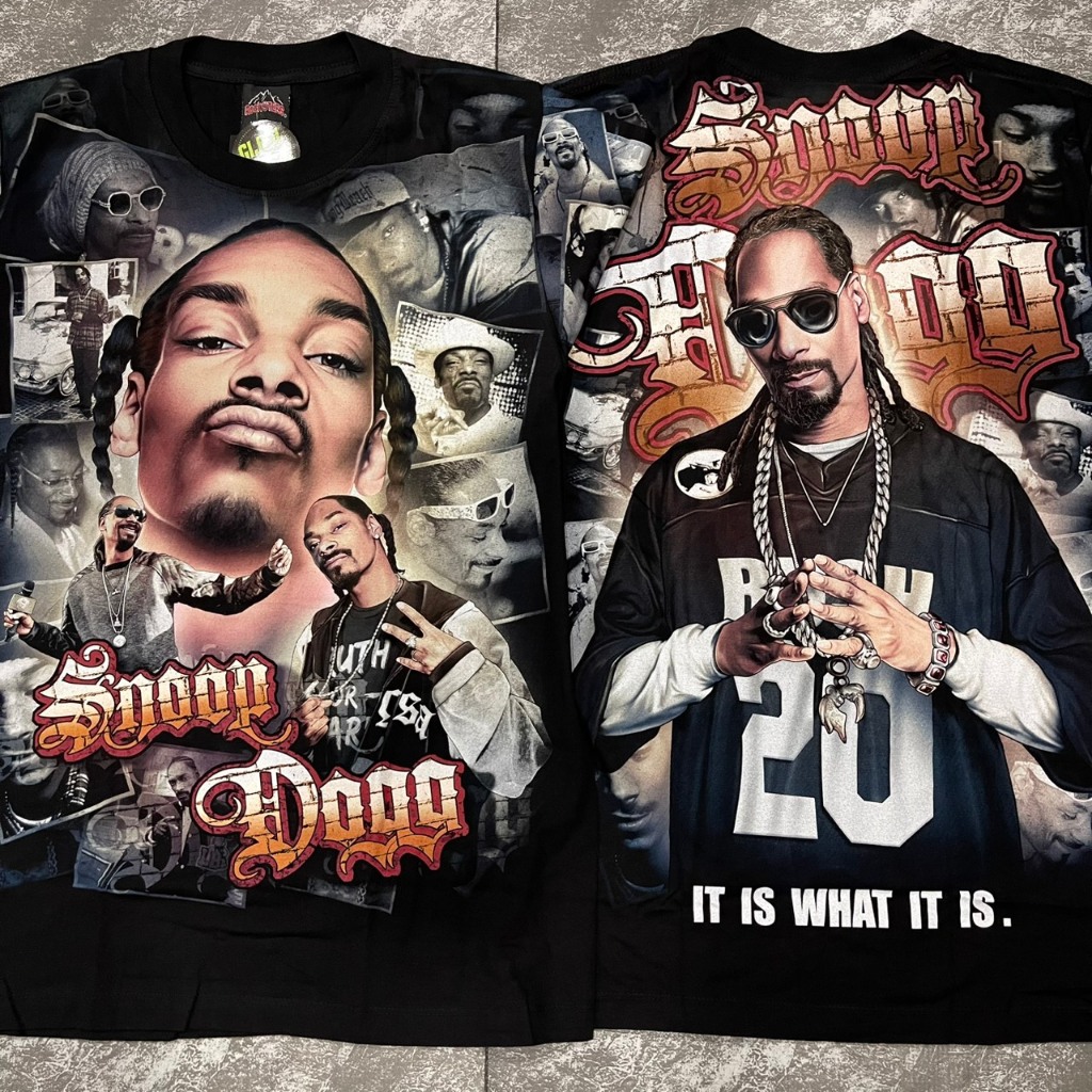 เสื้อยืดOVP Snoop Dogg (ป้ายRocktee เรืองแสง) ผ้าCotton100