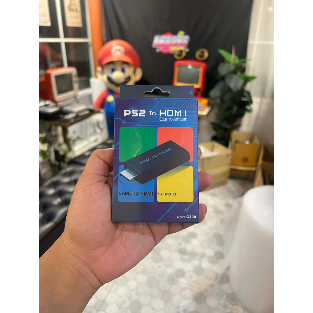 ตัวต่อ PS2 to HDMI Converter Adapter AV To HDMI