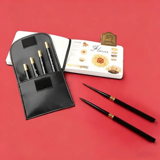 6 ชิ ้ น/Set พู่กัน DivIsible Short Holder Travel สีน ้ ําแปรงทาสีสําหรับ Travel Art Creation พู่กันสีอะคริลิค