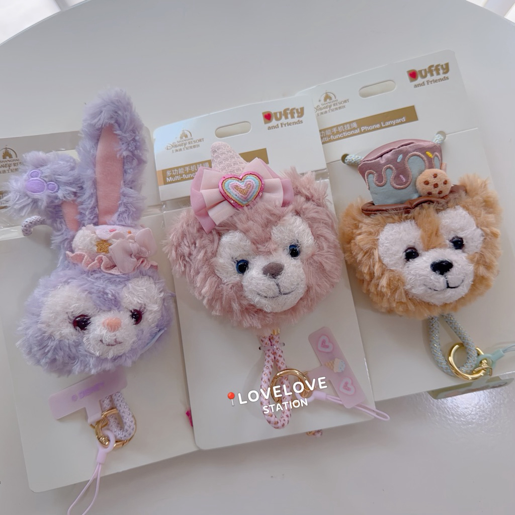 พร้อมส่ง💘สายห้อยโทรศัพท์มือถือ Duffy and friends Fantasy Celebration Series - Shanghai Disneyland