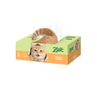 Zilk ซิลค์ กระดาษเช็ดหน้า Fun Box แพ๊ก 3 กล่อง