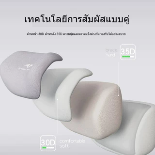 พนักพิงศีรษะเก้าอี้สำนักงาน ปรับระดับได้ ตามหลักสรีรศาสตร์ รองหัว ติดตั้งง่าย ไม่ต้องเจาะ