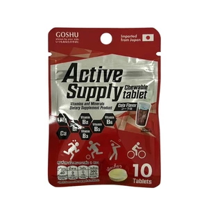 GOSHU Active Supply Tablet เม็ดเคี้ยวเกลือแร่ส่งตรงจากญี่ปุ่น