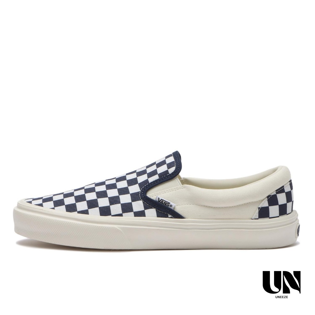 [ของแท้ ส่งไว PRE-ORDER] VANS SLIP ON LITE V98 LITE - MARSML NAVY/CHK