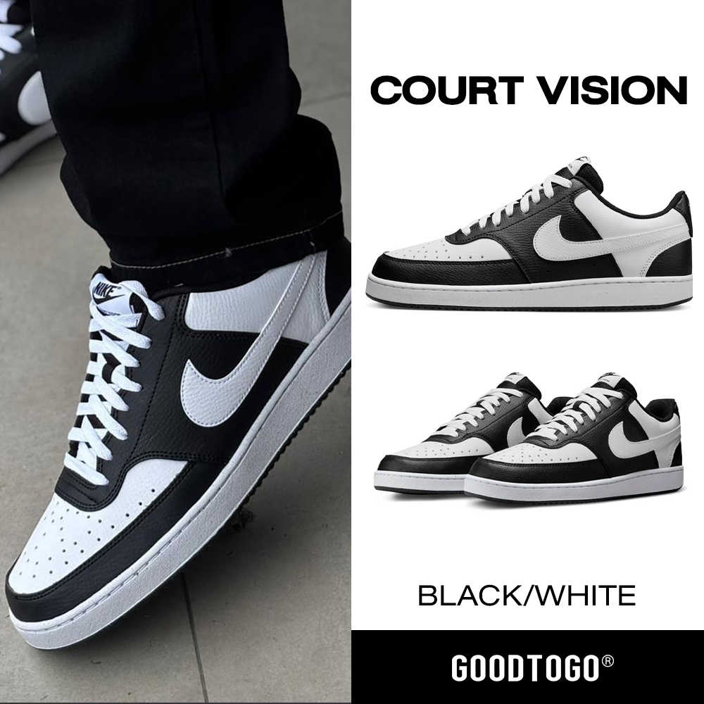 Nike ไนกี้ รองเท้าผ้าใบ รองเท้าลำลอง Court Vision Low รหัสสินค้า HM9862-001