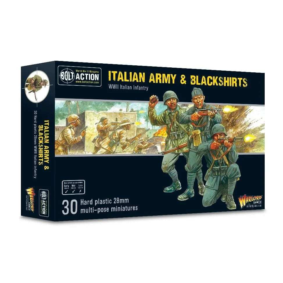 [Bolt Action] Italian Army & B-shirts Starter Army