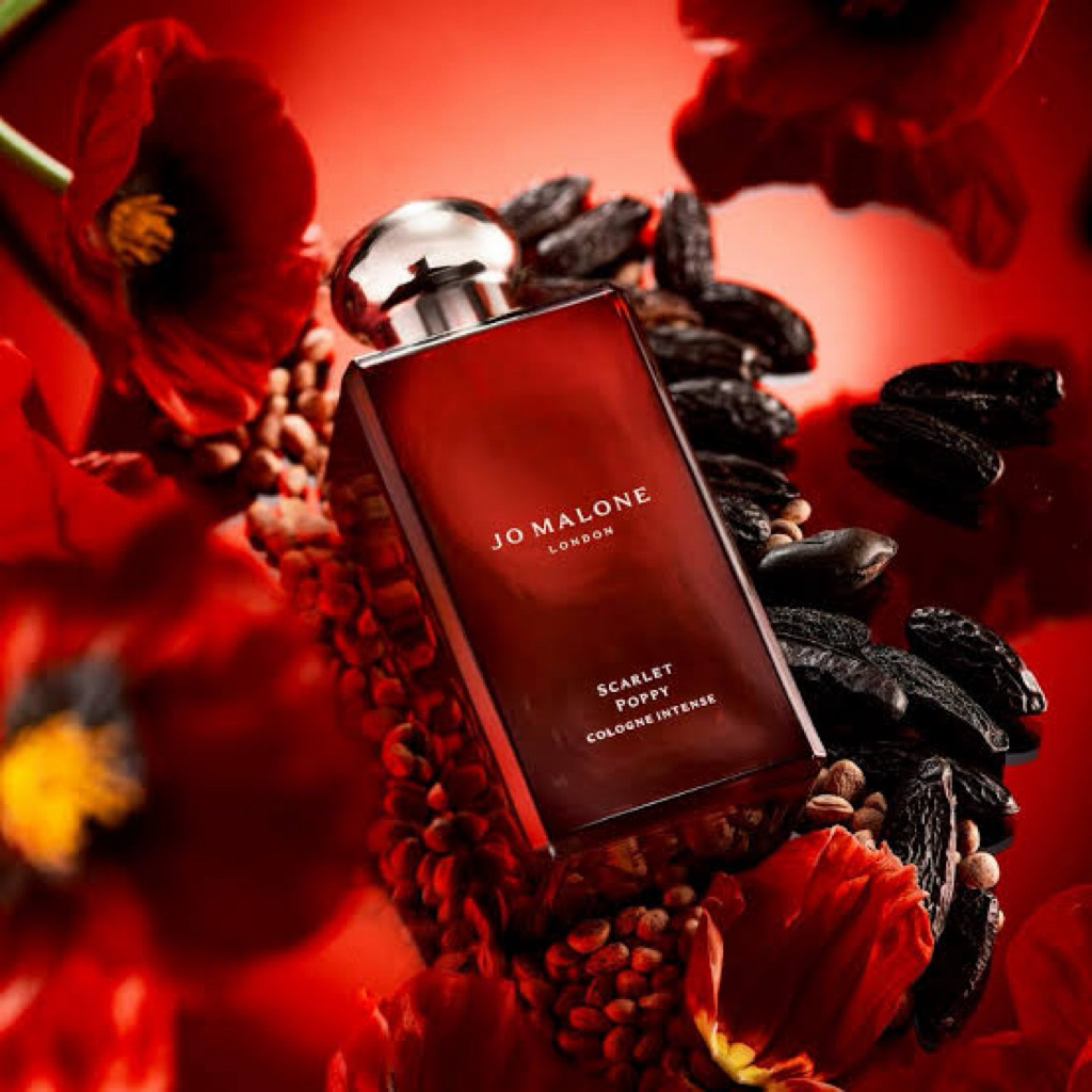 เทียบ 1 !! ส่งต่อน้ำหอม Jo Malone London Scarlet Poppy Cologne Intense 100ml (ใช้ไปไม่ถึง 5%) อุปกรณ
