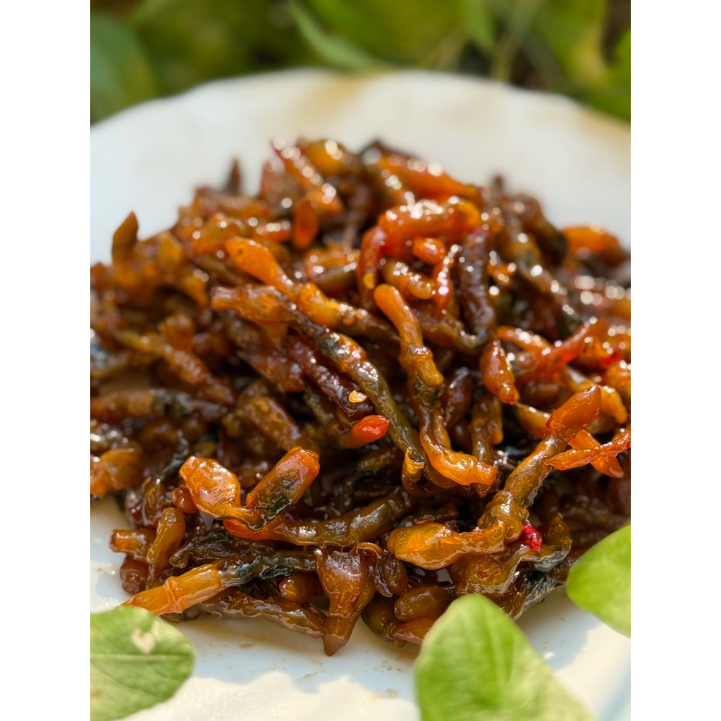 หอยหลอดสามรส 150 กรัม สะอาด ใหม่