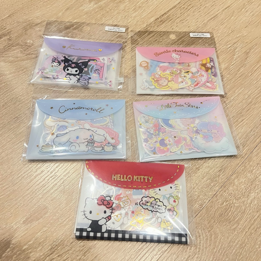 💖 Sticker Sanrio แบบซอง นำเข้าจากญี่ปุ่น 🌟