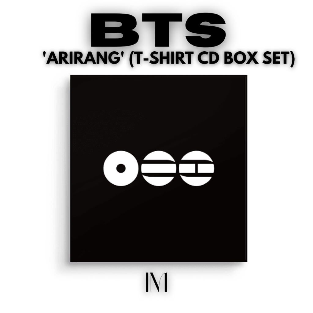 [PRE] BTS 'ARIRANG' (T-Shirt CD Box Set) ✈️ ส่งกลับแบบแอร์
