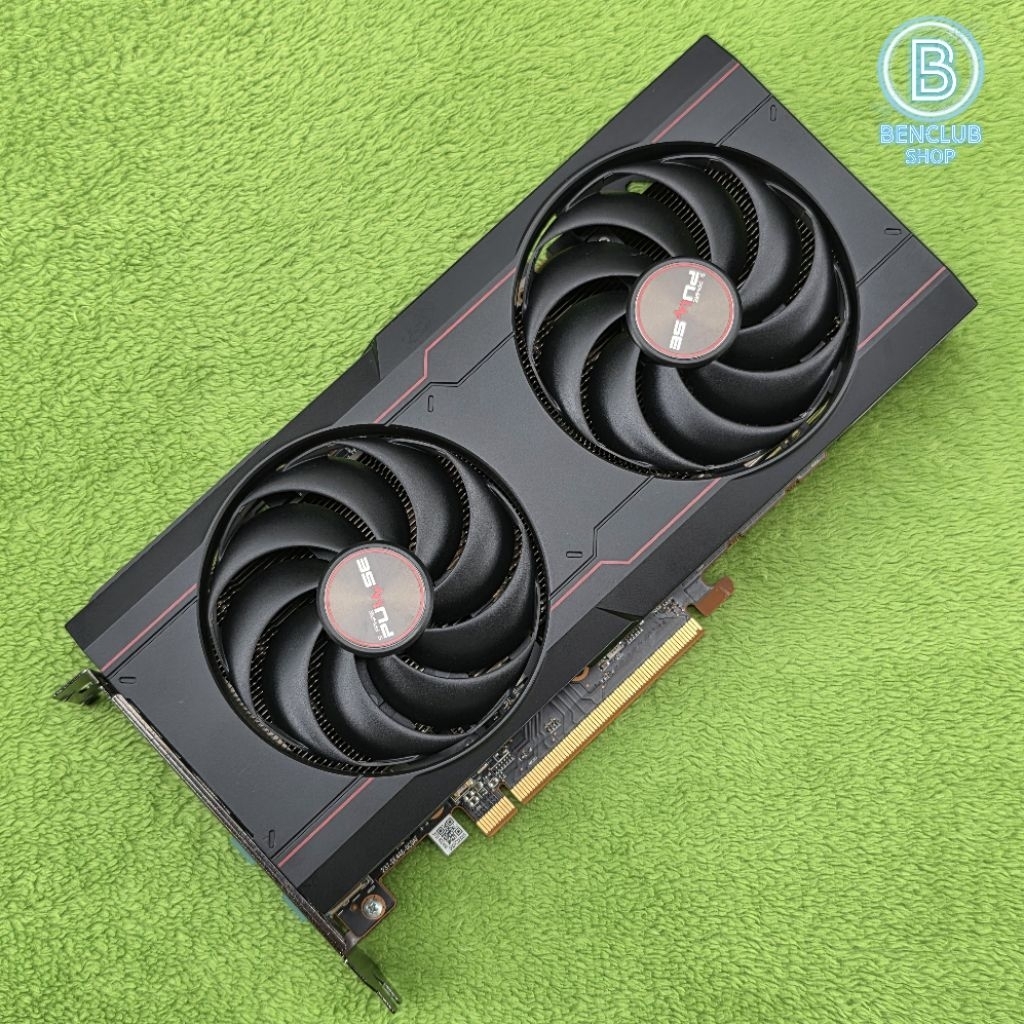 GRAPHIC CARD : SAPPHIRE PULSE RX 6600 XT 8GB DDR6 การ์ดจอมือสอง