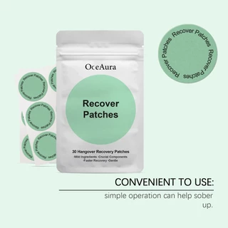 OceAura แผ่นแปะเผาผลาญไขมัน GLP-1 ควบคุมอาหาร ฟื้นฟูอาการเมาค้าง เพิ่มสมาธิ ปรับรูปร่างสัดส่วน