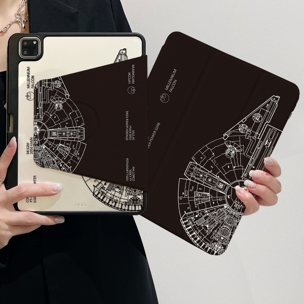 🚀จัดส่งทันที🚀เคสไอแพด อะคริลิคหมุนได้ 360 องศา Retro Pro13 Gen12 Air7 11 Pro11 Air8 11 Gen11 เคสipad