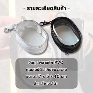 กล่องจัดระเบียบสายชาร์จ พกพาง่าย ไม่พันกัน เลือกสีได้ ดำ/ขาว
