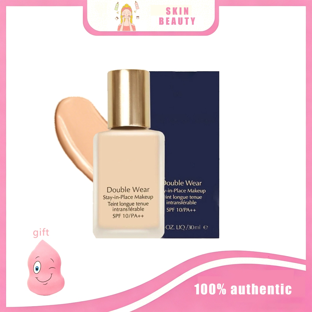 DW foundation  30ml องพื้นเนื้อแมทท์ ควบคุมความมัน ติดทน 24 ชม. ปกปิดสูง(เลือกสี 1W1/1W2/1C1/2C0)
