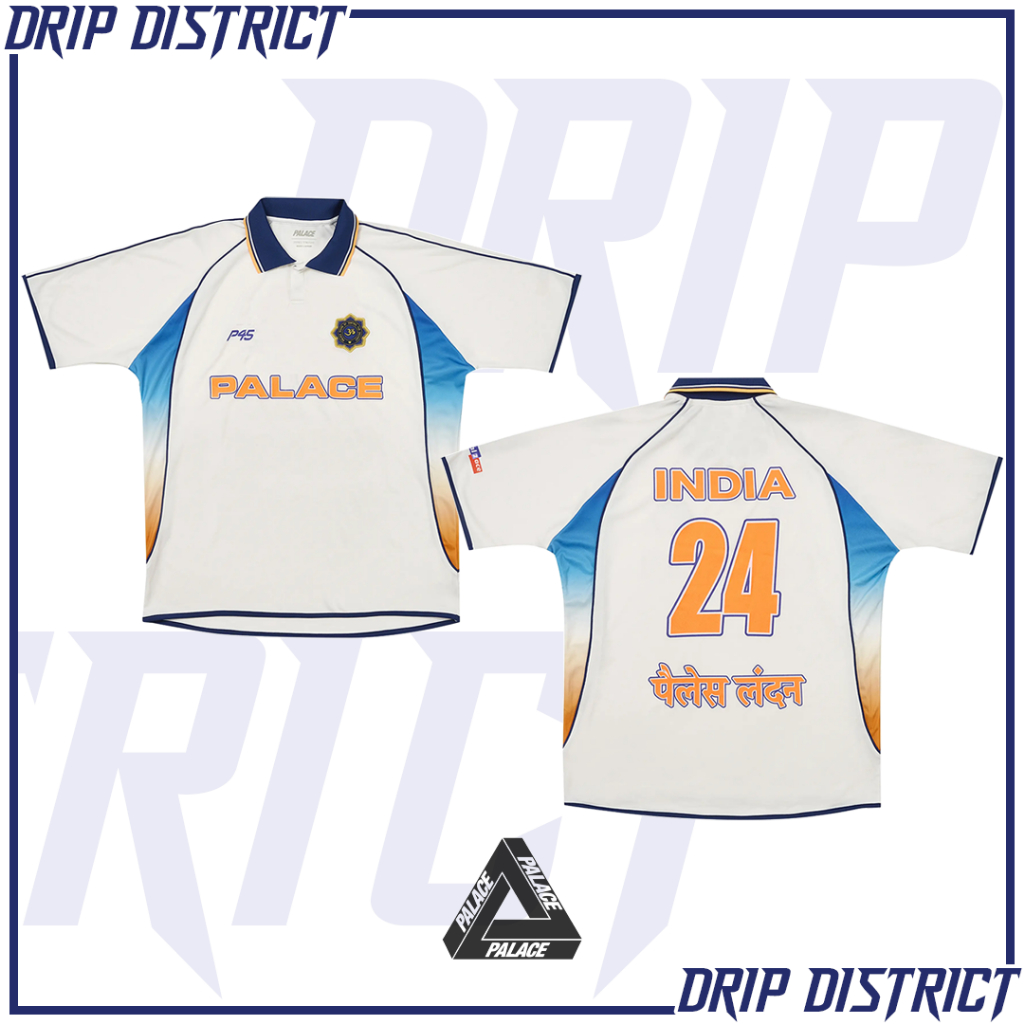 ของแท้💯 เสื้อ Palace Skateboards Cricket Jersey (พร้อมส่ง)