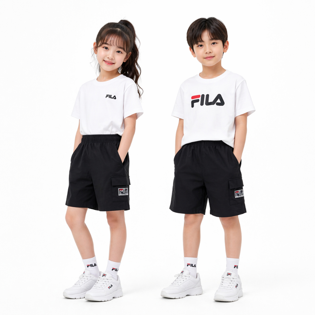 FILA กางเกงขาสั้น เด็ก