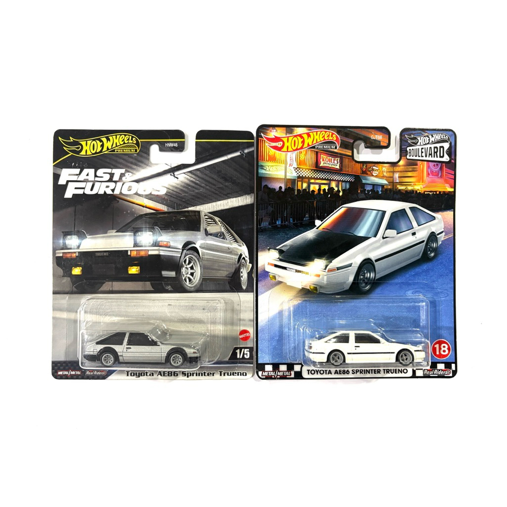 Hot Wheels | TOYOTA AE86 SPRINTER TRUENO ~ BOULEVARD No.18 | TOYOTA AE86 SPRINTER TRUENO ~ FAST&FURI