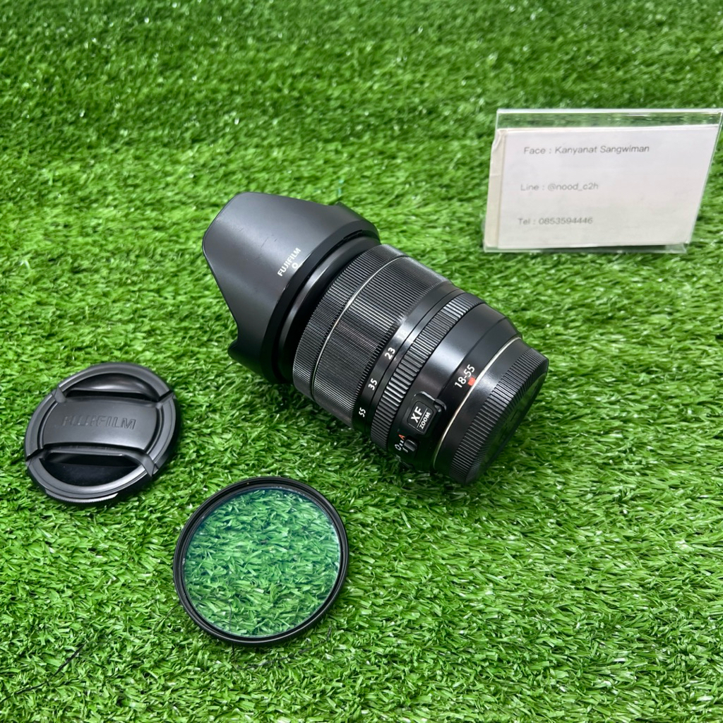 เลนส์ Fujifilm XF 18-55mm F2.8-4 R LM OIS หมดประกัน สภาพดี มีรอยตามการใช้งาน