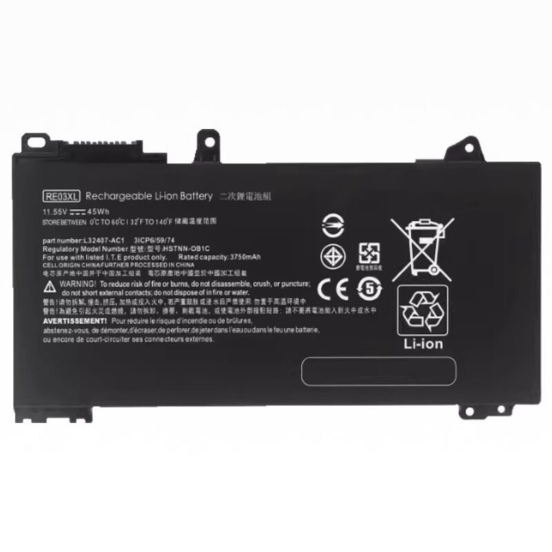 HP ProBook 430 440 445 450 445R 455R G6 G7 RE03XL Battery