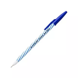 ปากกาลูกลื่น Lancer Spiral 825 หัว 0.5mm มีสีดำ แดง น้ำเงิน