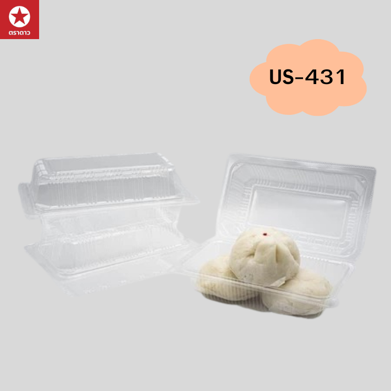 กล่องใส OPS-US (US-55,US-115,US-431) บรรจุ 100ใบ/แพ็ค