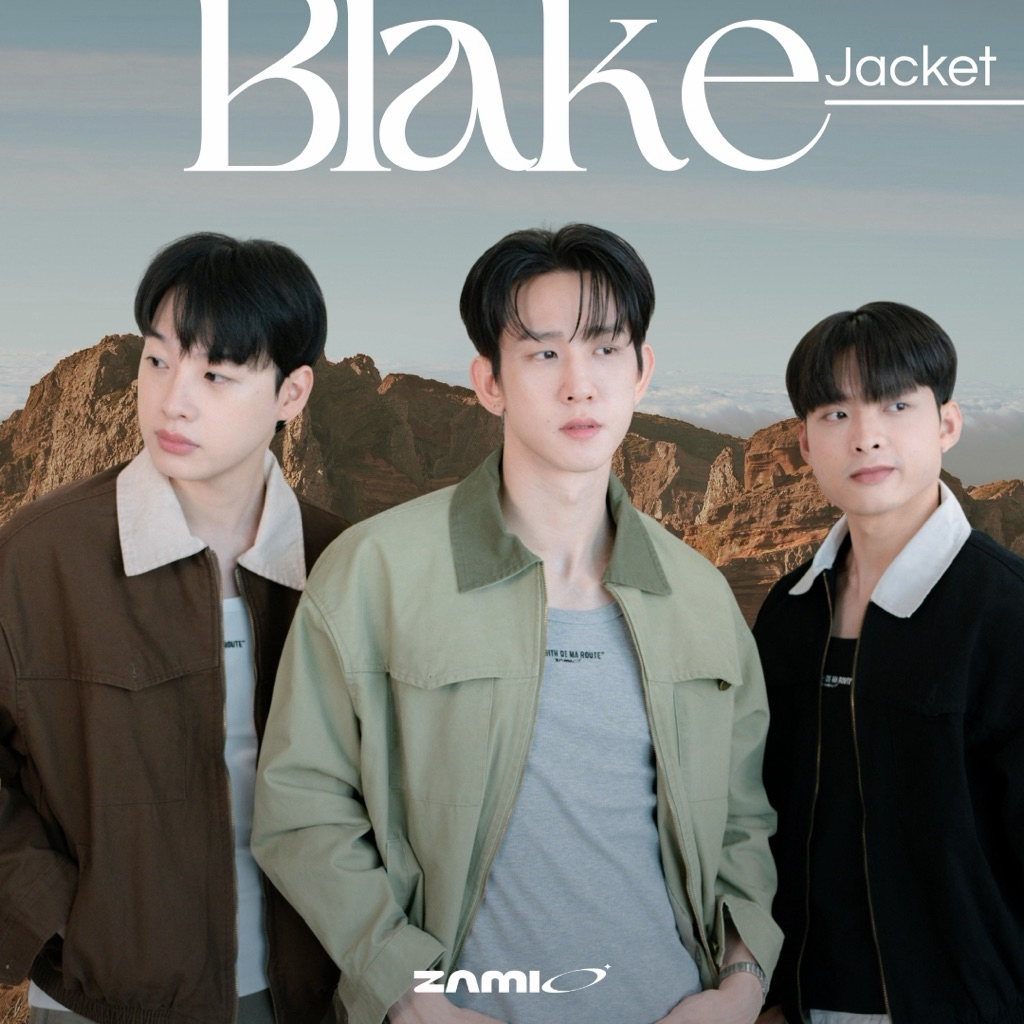 ZAMIO BLAKE JACKET เสื้อแจ็คเก็ตแขนยาวทรง oversize