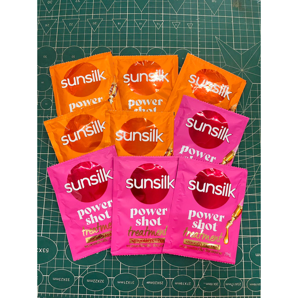 ซันซิล sunsilk เพาเวอร์ชอต ทรีทเม้นต์ ซอง ปริมาณ20มล. (9ซอง)