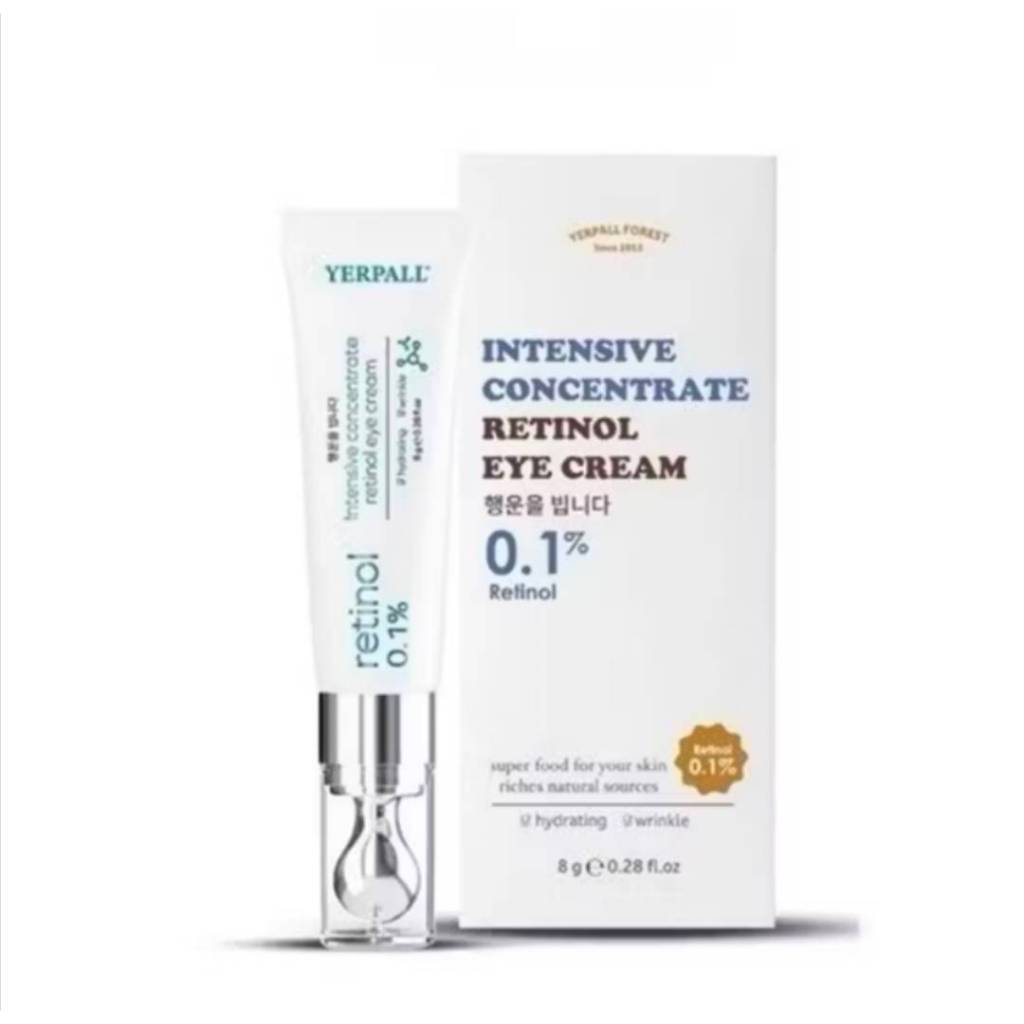 วิตามินใต้ตา เยอร์พอล เรตินอล อาย ครีม Yerpall Intensive Concentrate Retinol Eye Cream.
