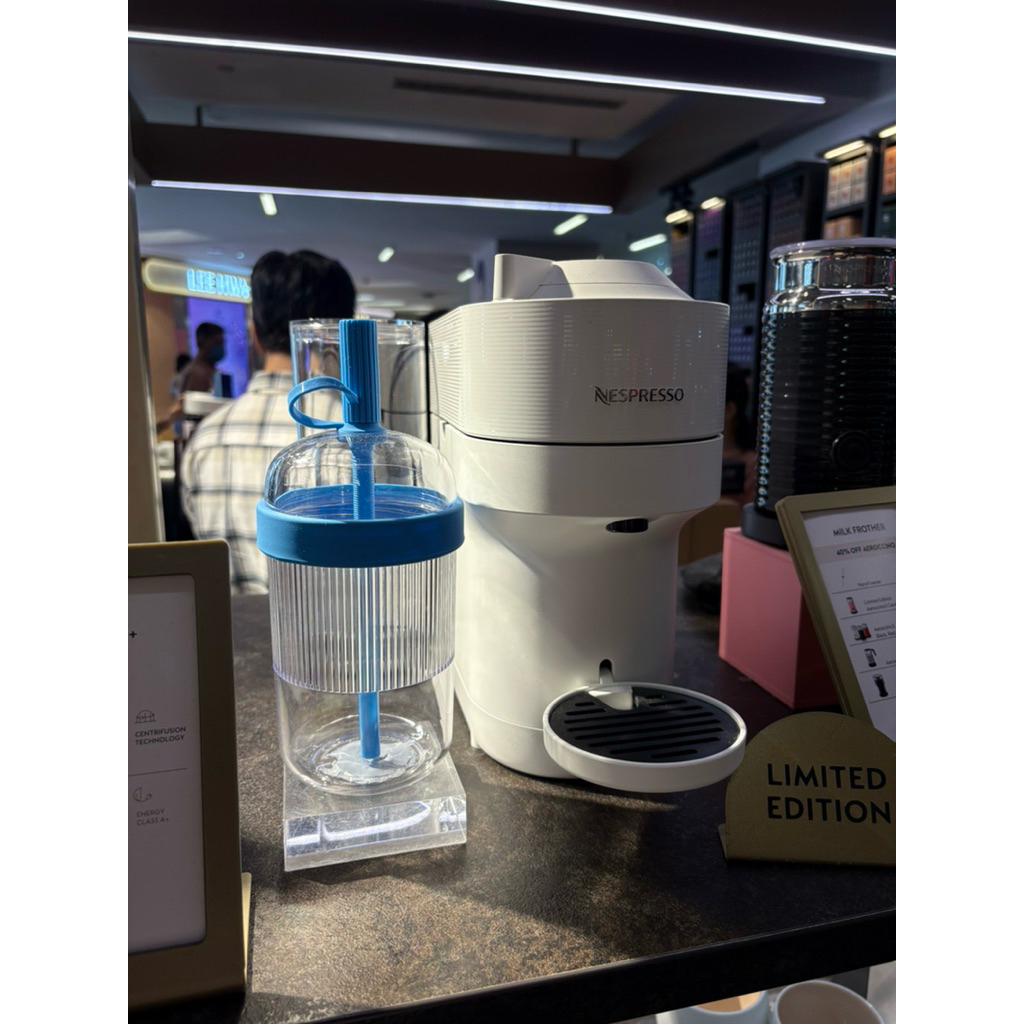 Nespresso vertuo pop plus x blue bottle
