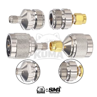 1 ตัว / SMA to N-Type แบบตัวเลือก มีหัว ผู้ หัวเมีย Male Female Coaxial เคเบิ้ล วิทยุ เสาอากาศ RF