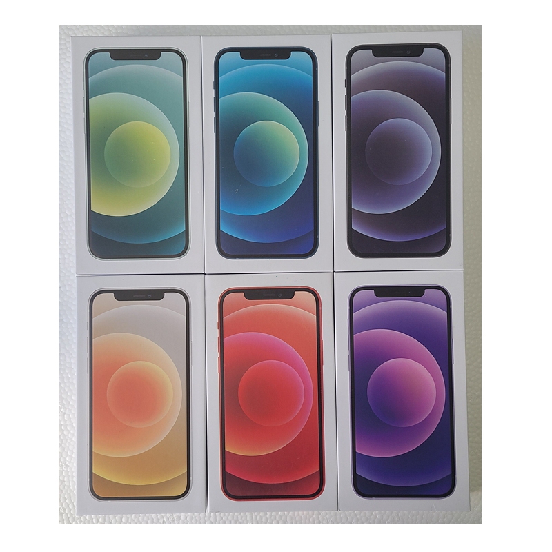 เฉพาะกล่อง 1pcs ใหม่สําหรับ 12 12pro Maxแพ็คเกจขายปลีกกล่องเปล่ากล่องบรรจุพร้อมคู่มือกล่องสติกเกอร์ซ